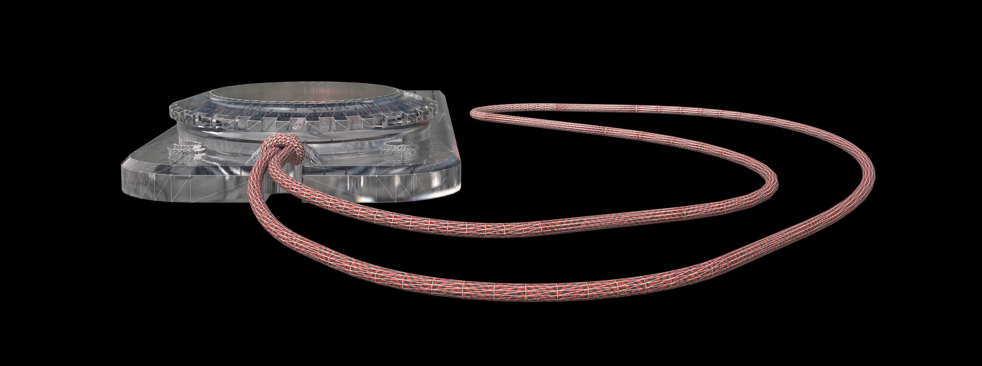 Ruck case with accessories Low-poly 3D model_64