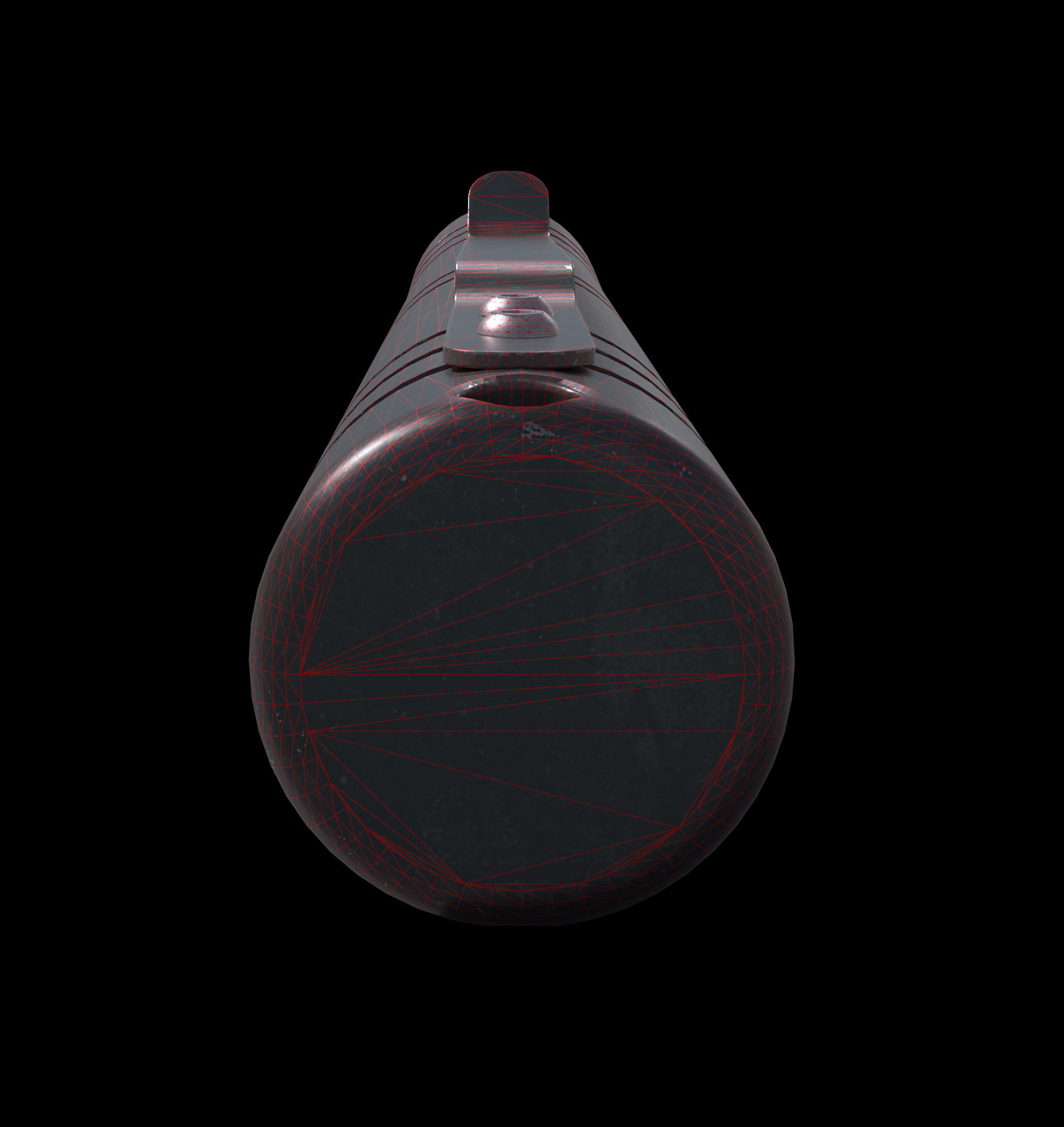 Ruck case with accessories Low-poly 3D model_80