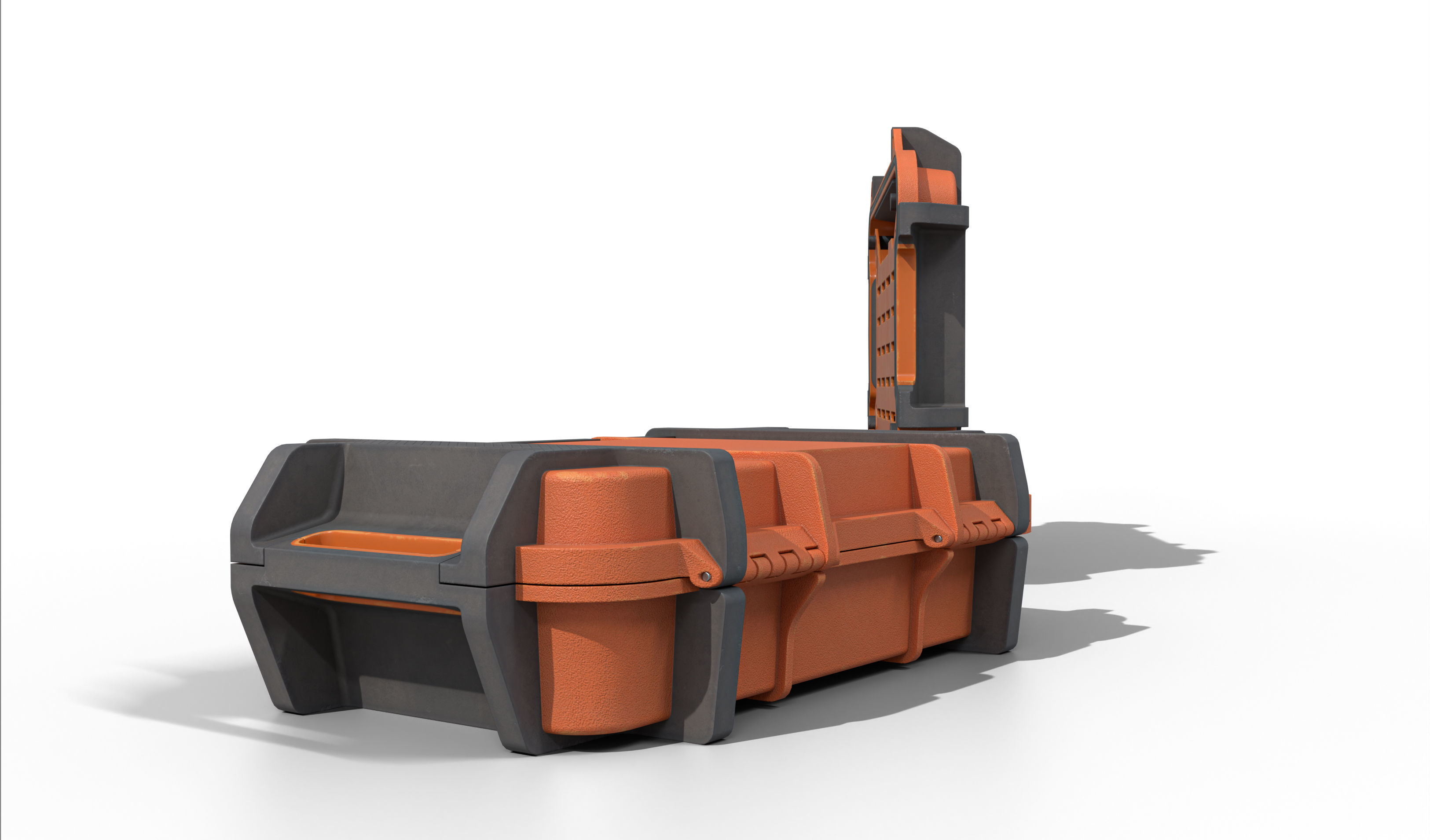 Ruck case with accessories Low-poly 3D model_22