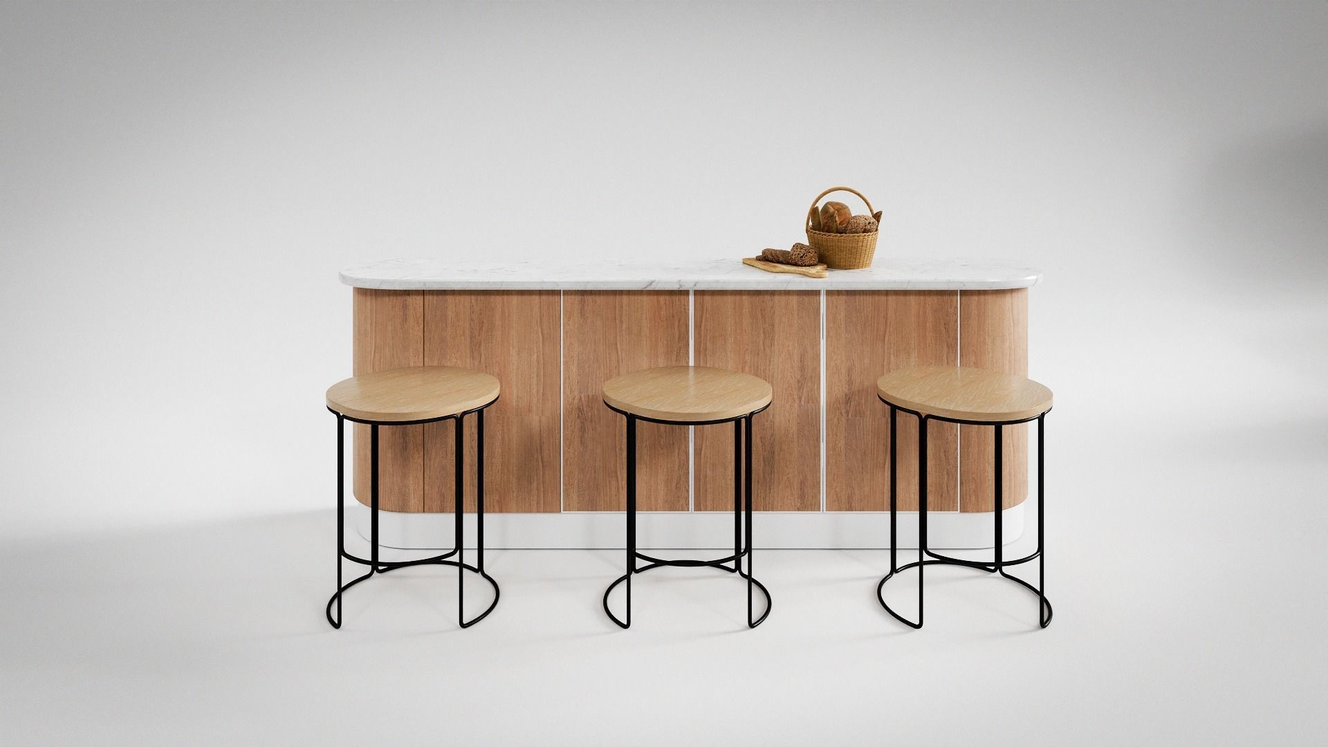 Hardie Stools 3D model_7