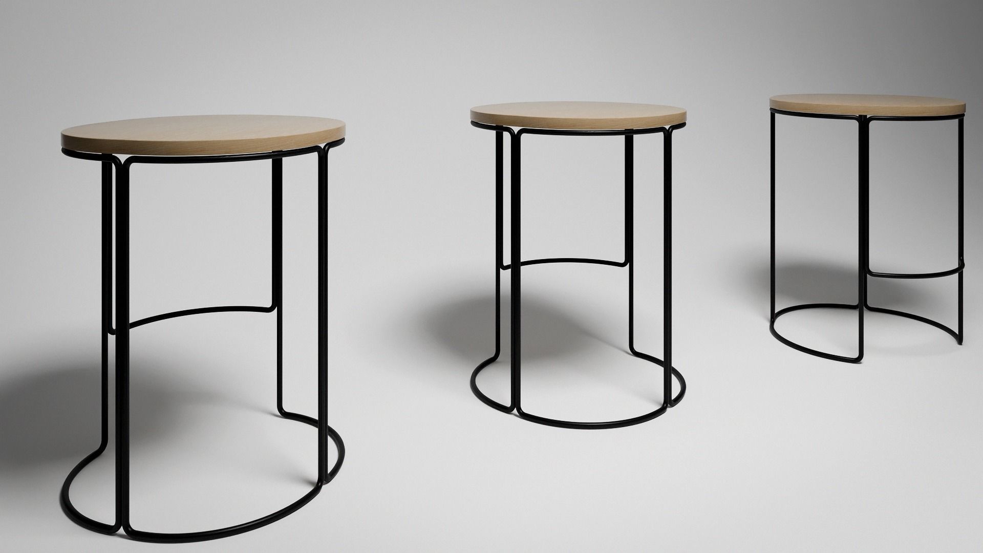 Hardie Stools 3D model_6