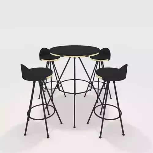 Bar Table And Chair 4