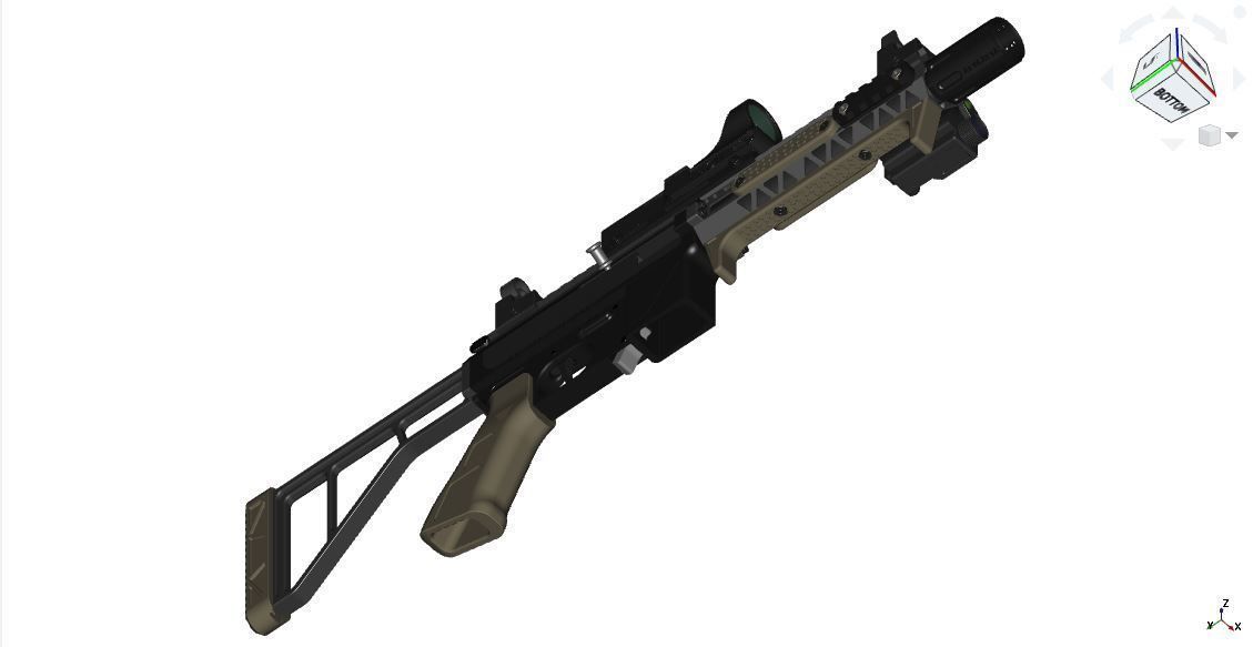 MGS-9 SMG CAD files 3D model_12
