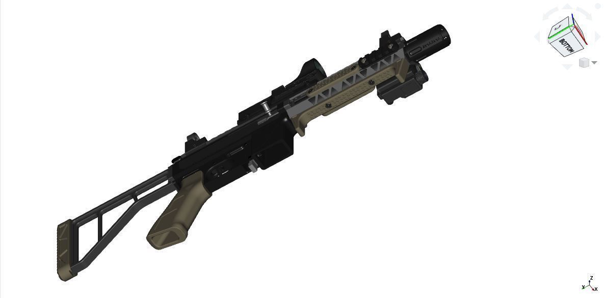 MGS-9 SMG CAD files 3D model_20
