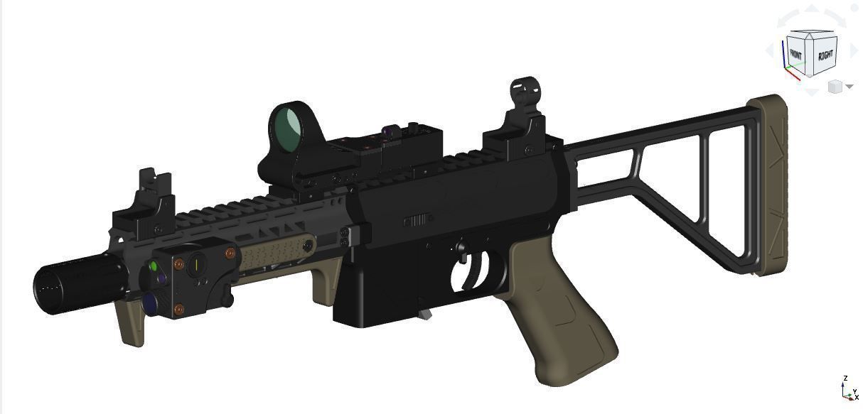 MGS-9 SMG CAD files 3D model_13