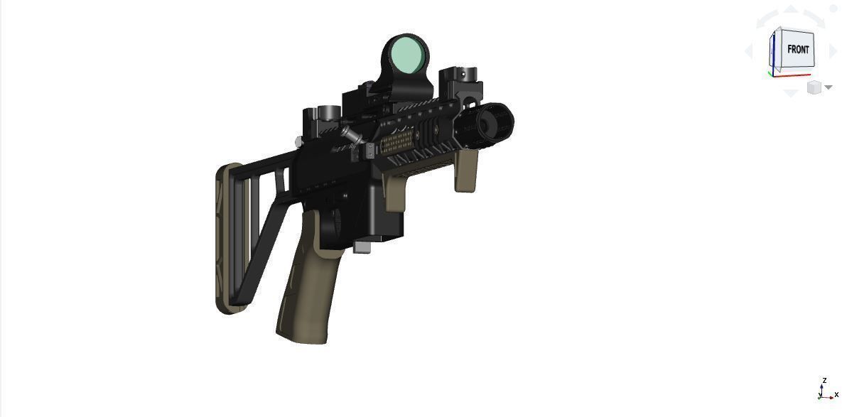 MGS-9 SMG CAD files 3D model_15