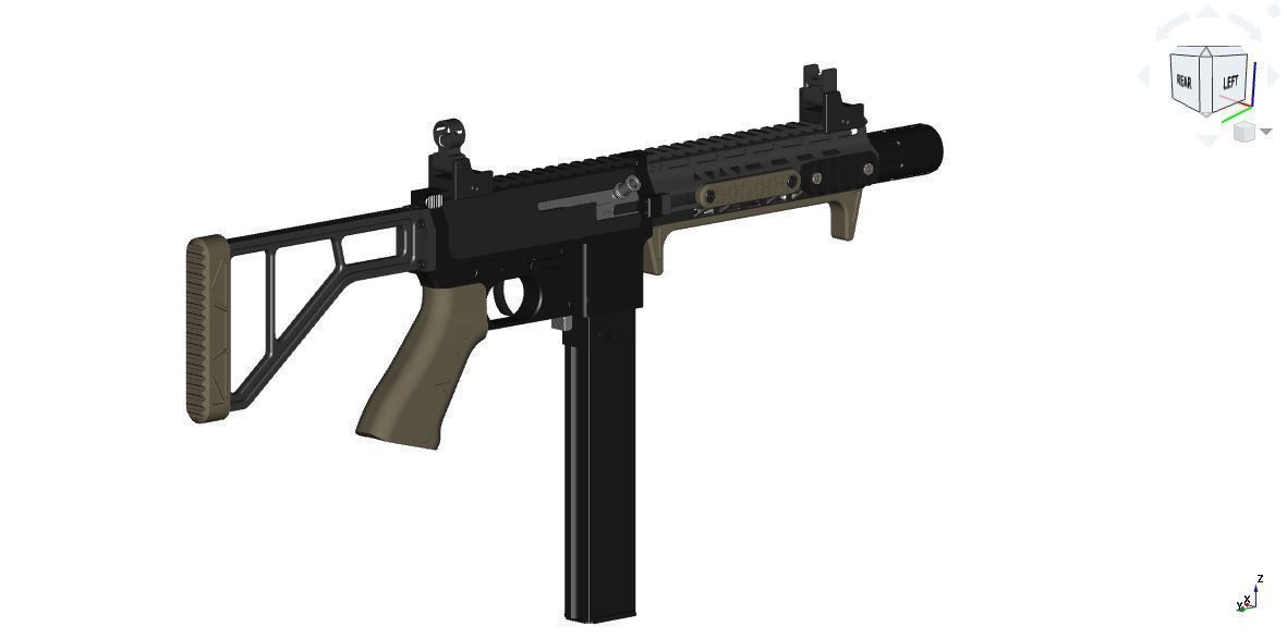 MGS-9 SMG CAD files 3D model_17
