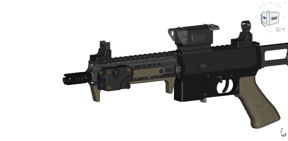 MGS-9 SMG CAD files 3D model_7