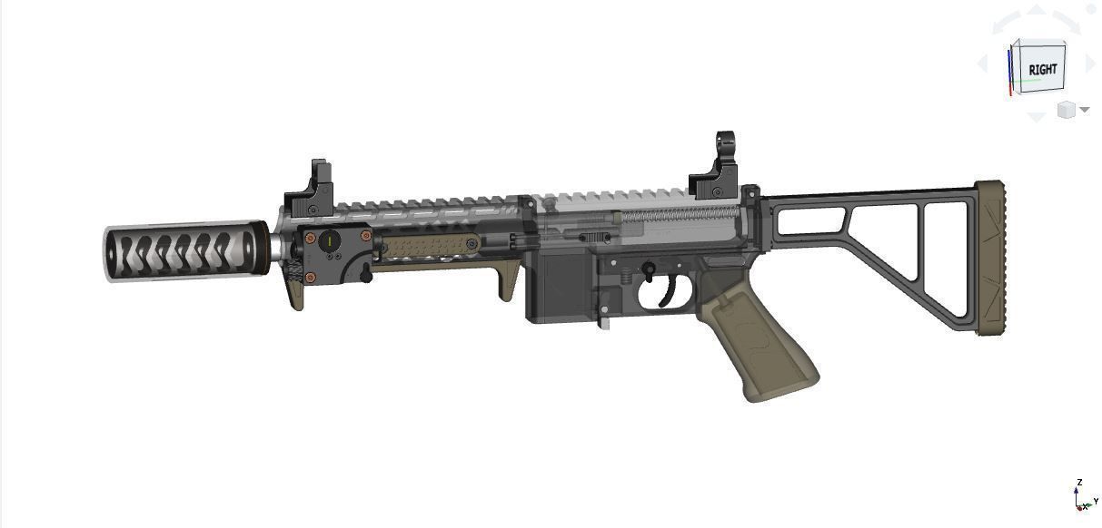 MGS-9 SMG CAD files 3D model_1