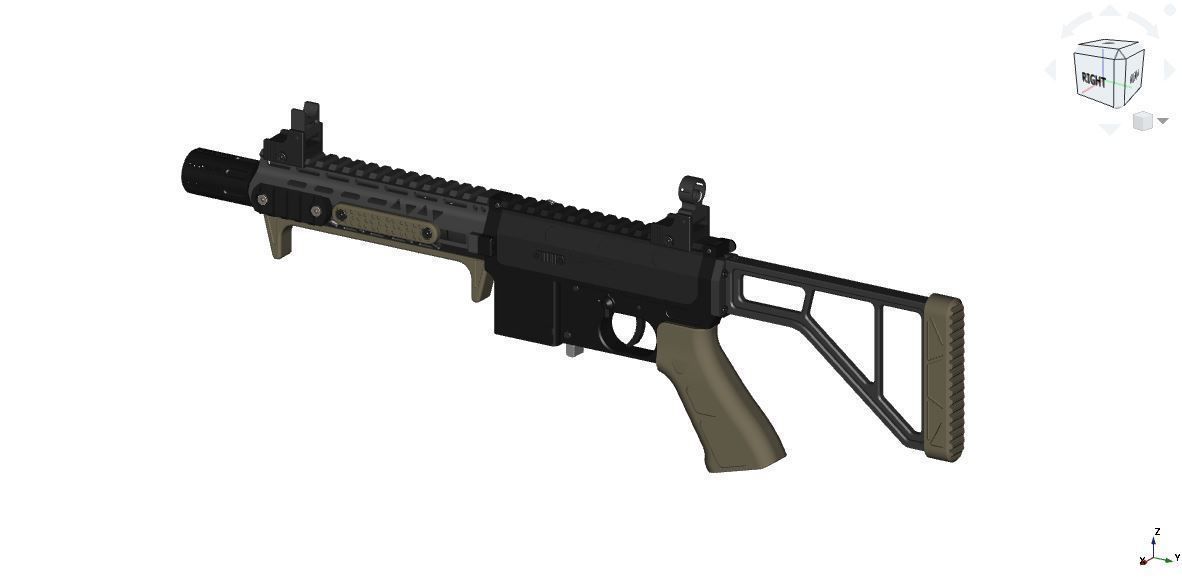 MGS-9 SMG CAD files 3D model_16