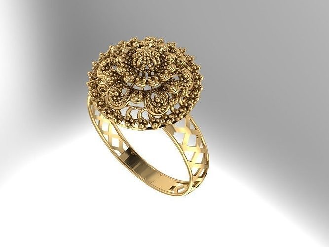 Gold Ring 28 3D print model