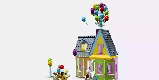 LEGO Disney Up House Free 3D model