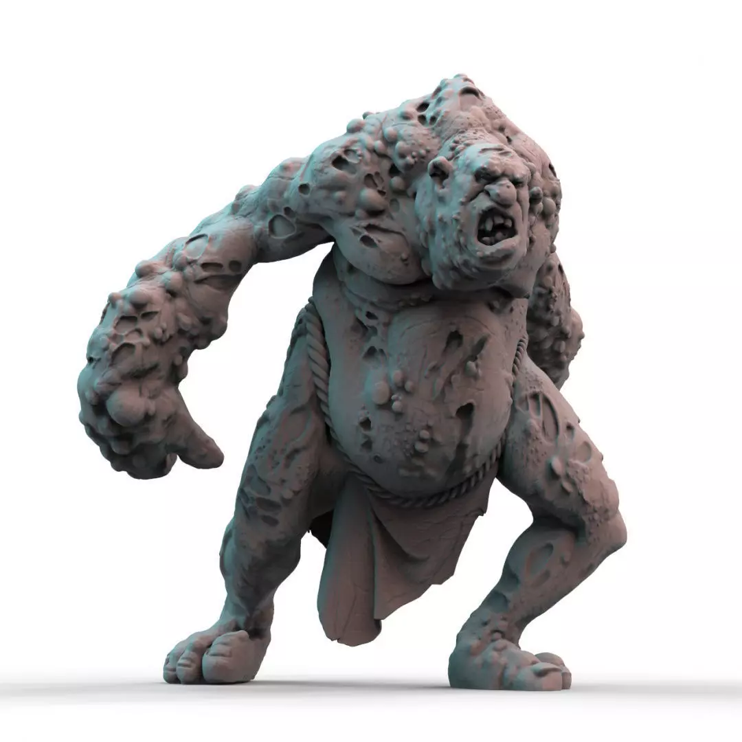 Plague Troll 3D print model_0