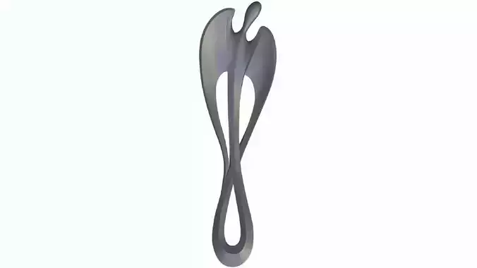 Angel sculpture Modern Abstract Decorative Figurines Statue Art