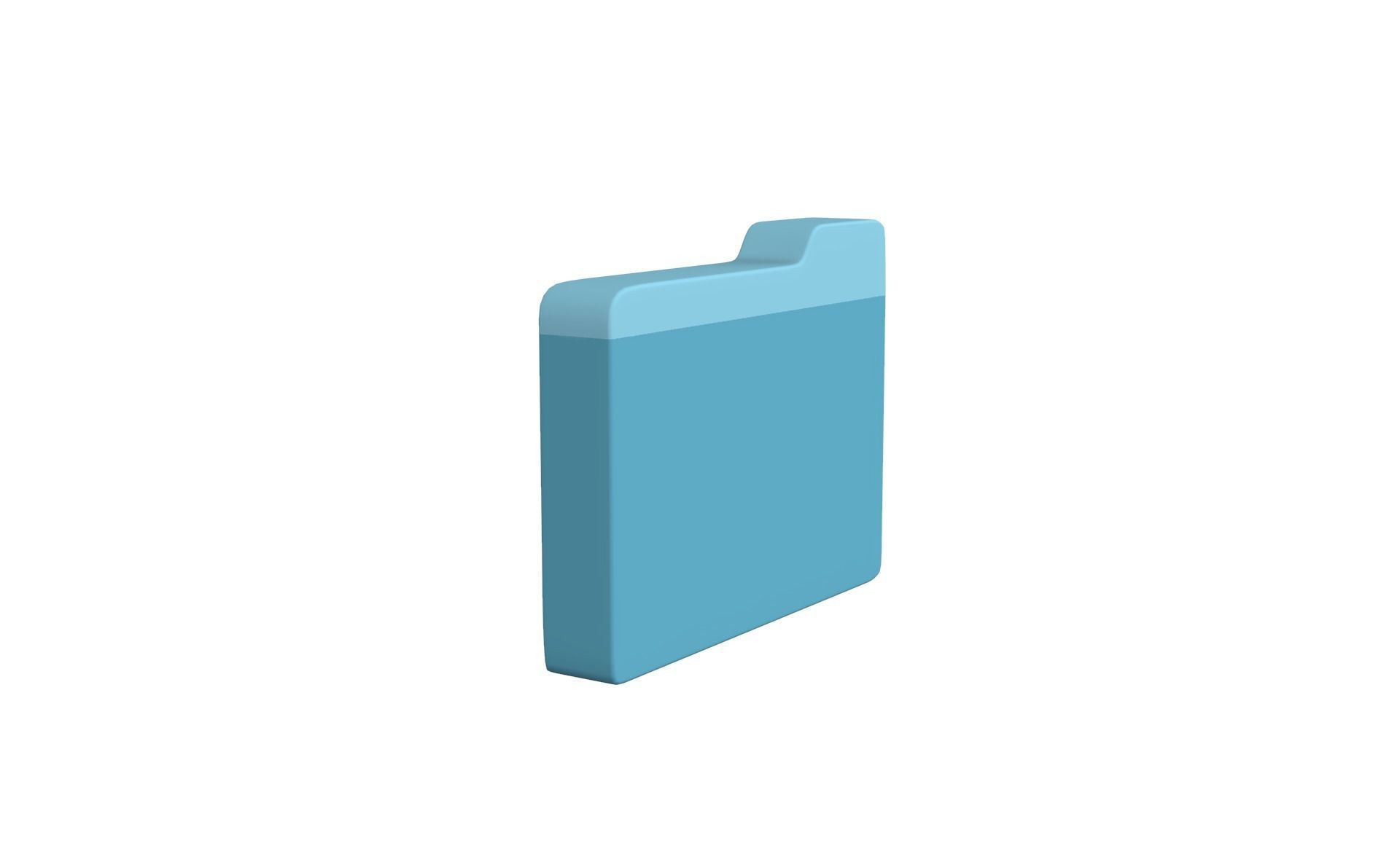 Icon Folder Camera 3D Model Low-poly 3D model_15