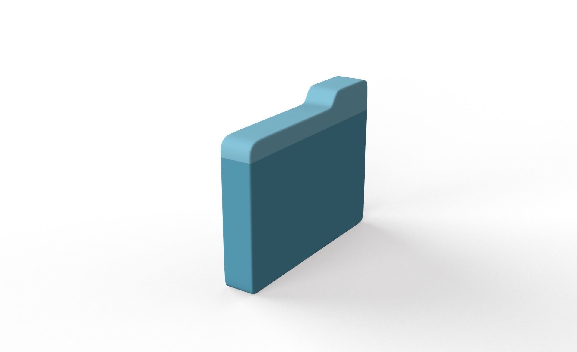 Icon Folder Camera 3D Model Low-poly 3D model_4