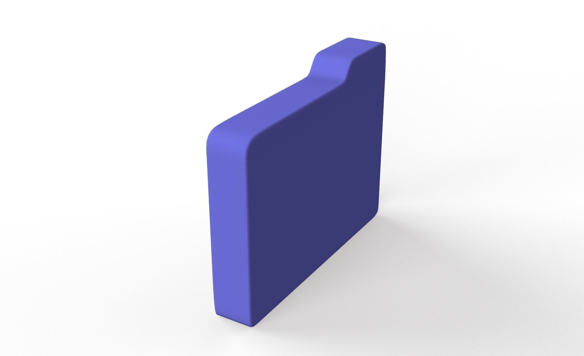 Icon Folder Camera 3D Model Low-poly 3D model_9
