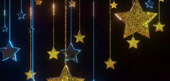 Starry Eid Greetings-Eid Saeed