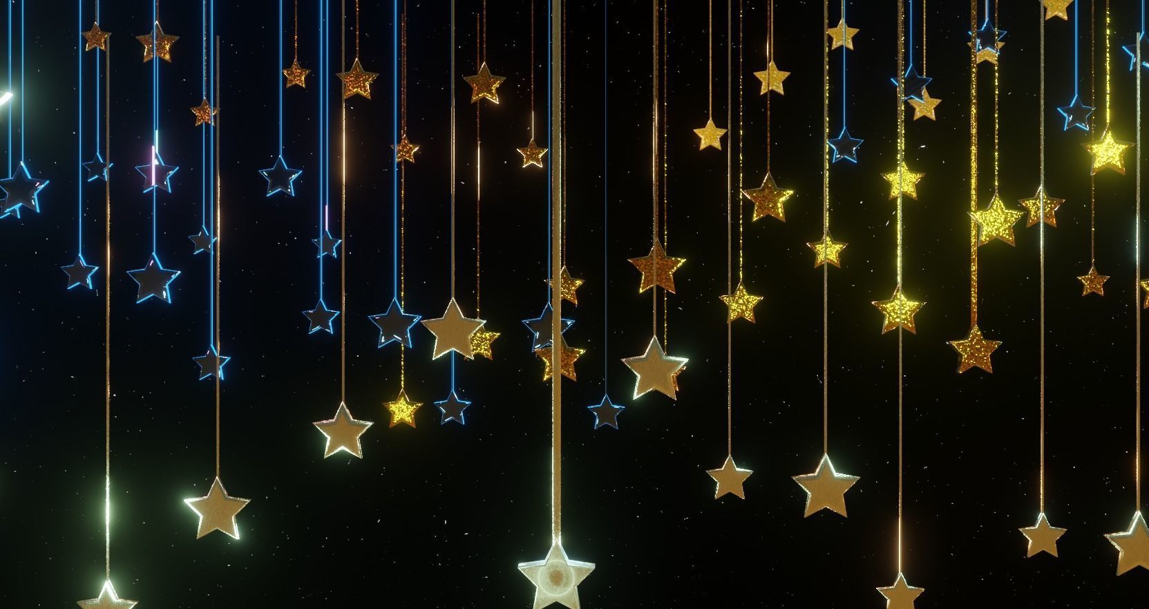 Starry Eid Greetings-Eid Saeed 3D model_3