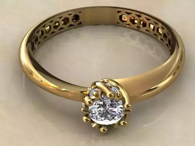 Women Wedding Engagement Ring 10