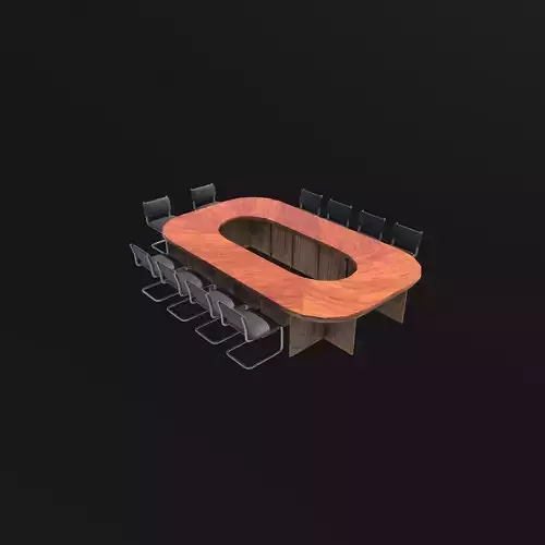 Conference Table 3D model