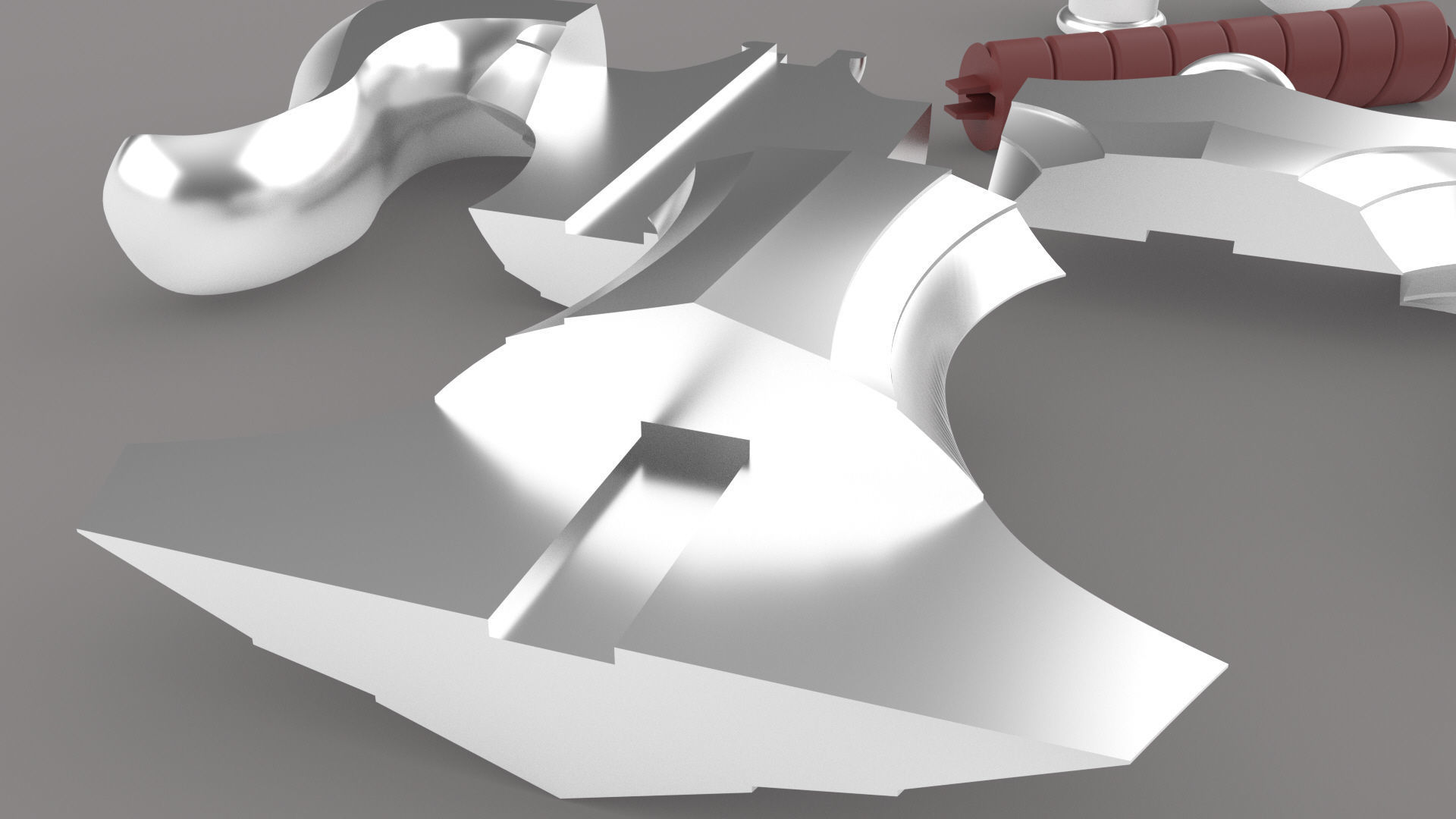 Sword of Power 3D print model_13