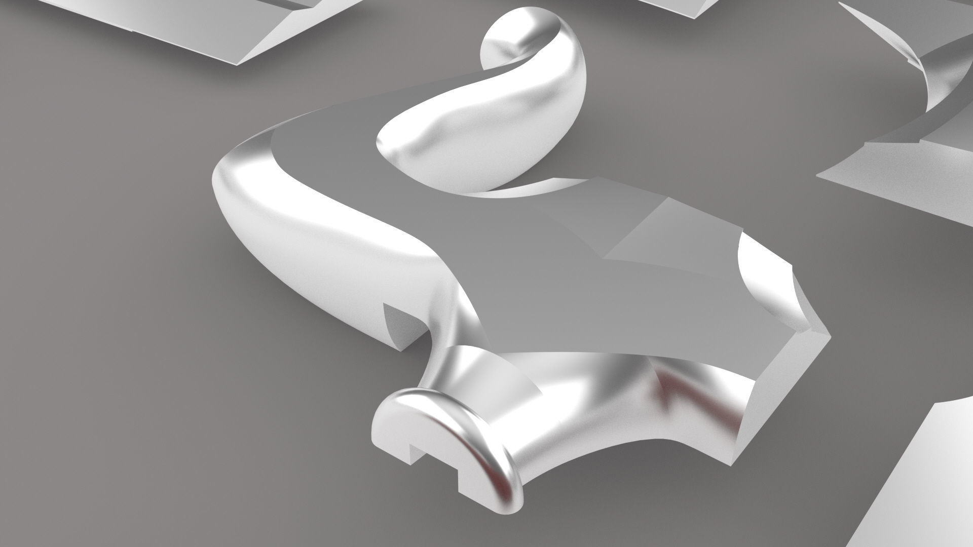 Sword of Power 3D print model_9