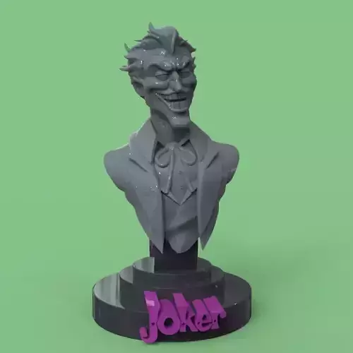 Joker bust fanart