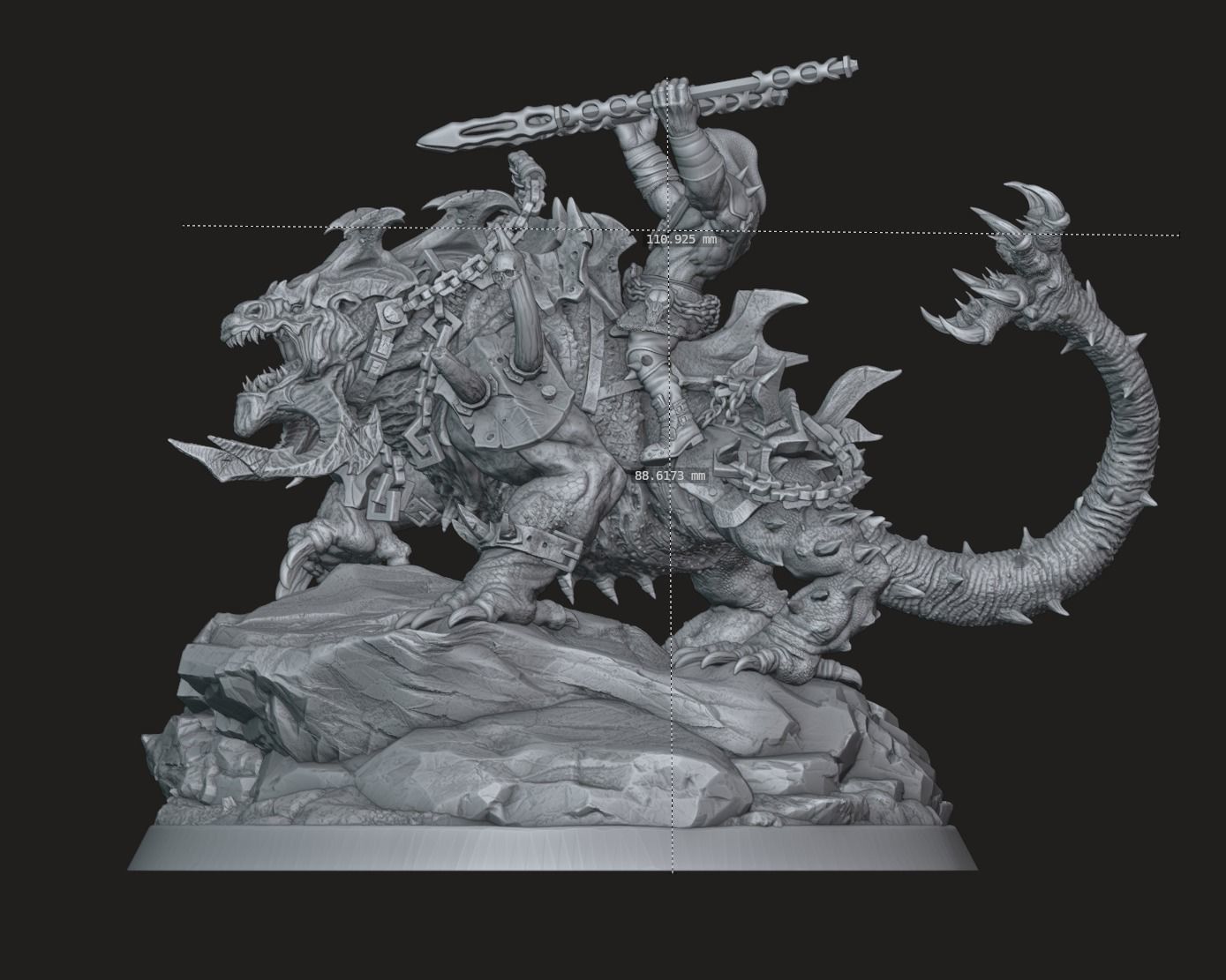 Orc for 3D printing 3D print model_3