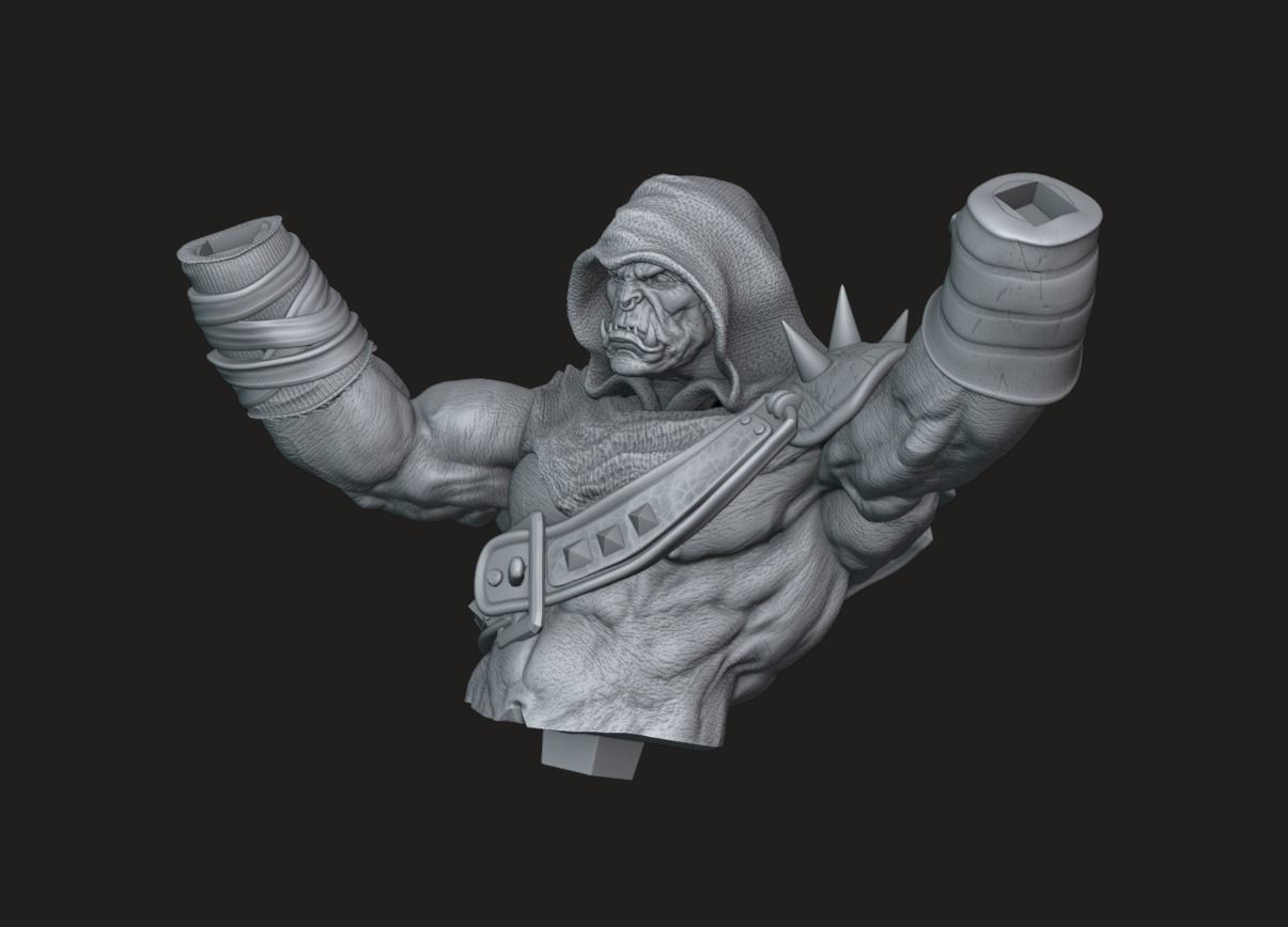 Orc for 3D printing 3D print model_18