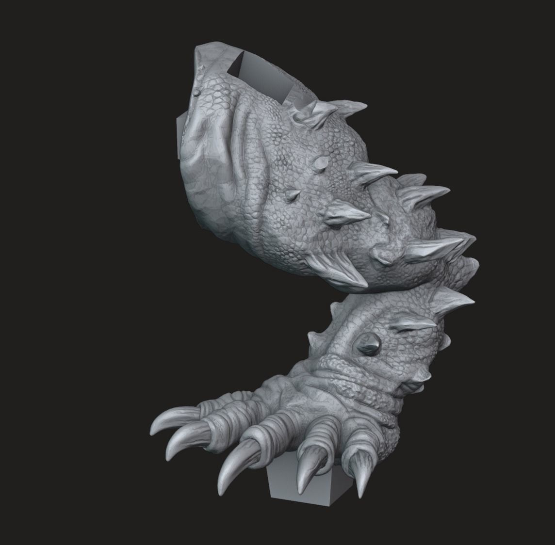 Orc for 3D printing 3D print model_12