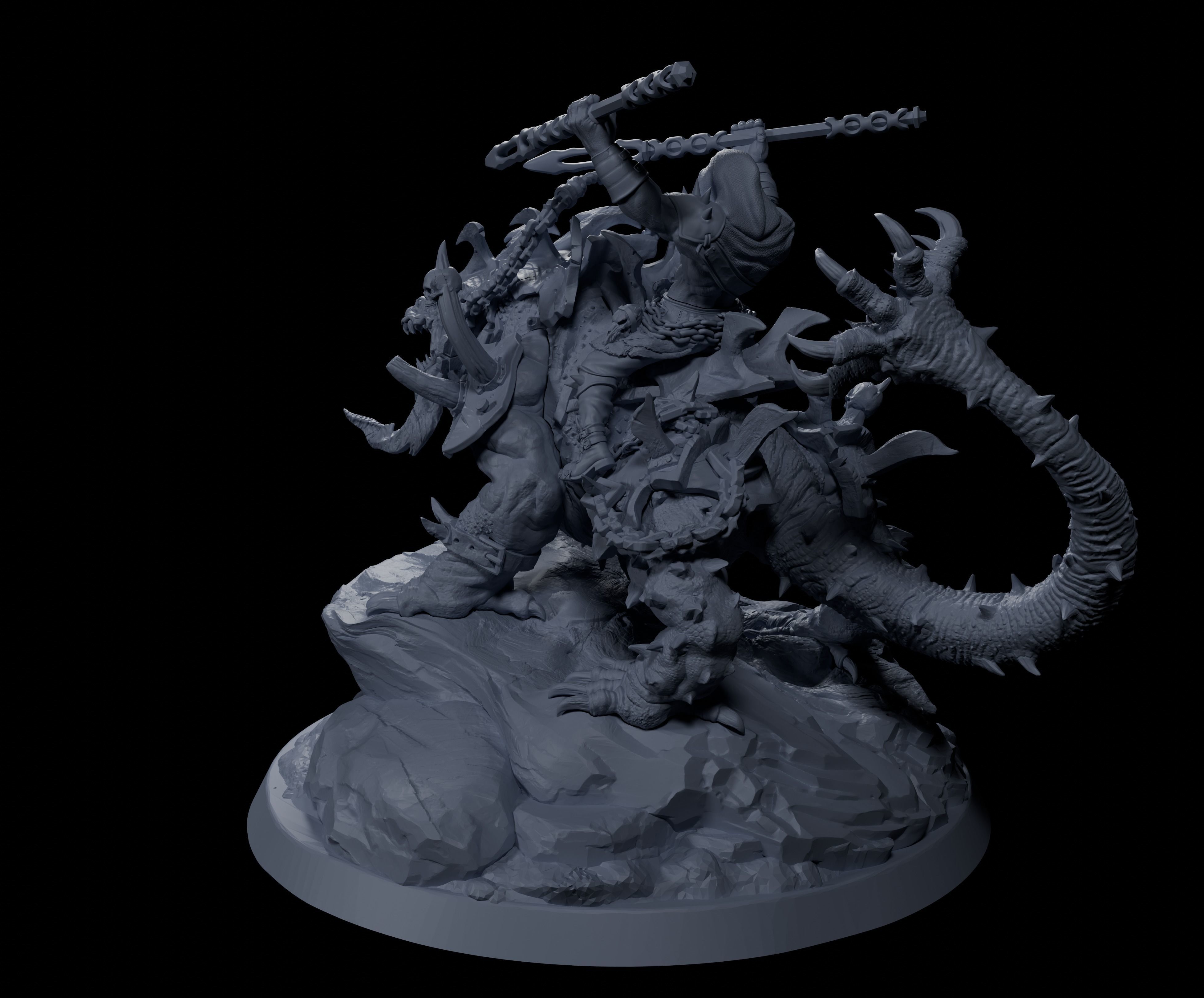 Orc for 3D printing 3D print model_1