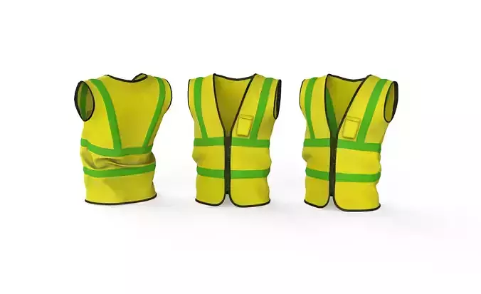 Realistic Worker Vest 002
