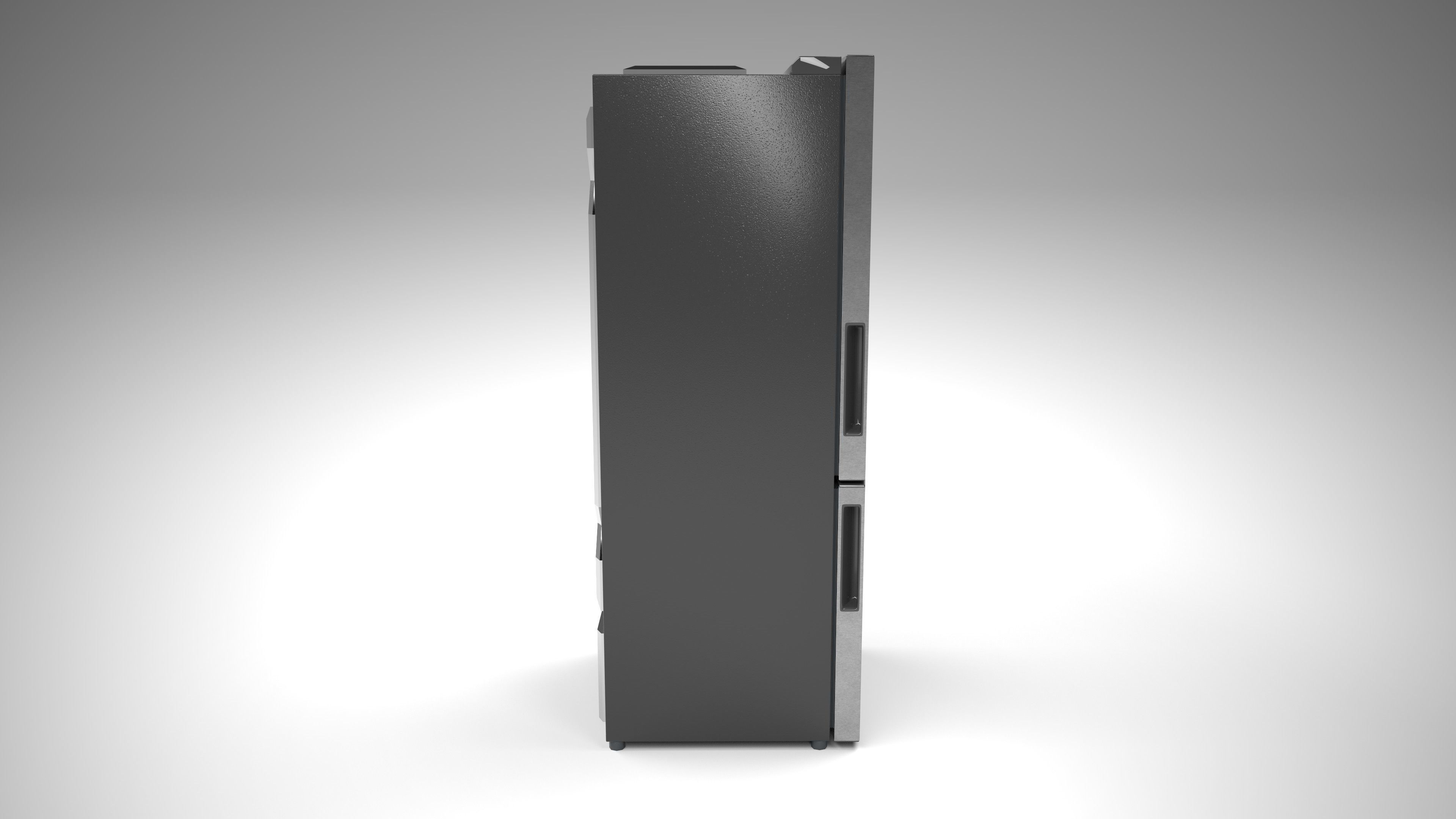 LG Fridge - LB41WPP Low-poly 3D model_4