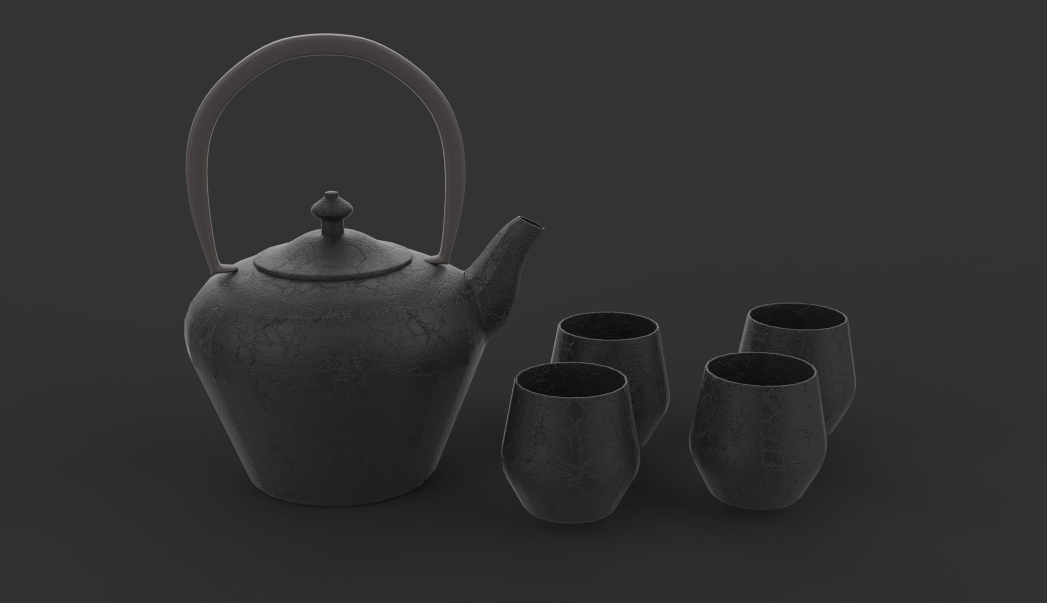 Kettle Pot Tea 3D model_6