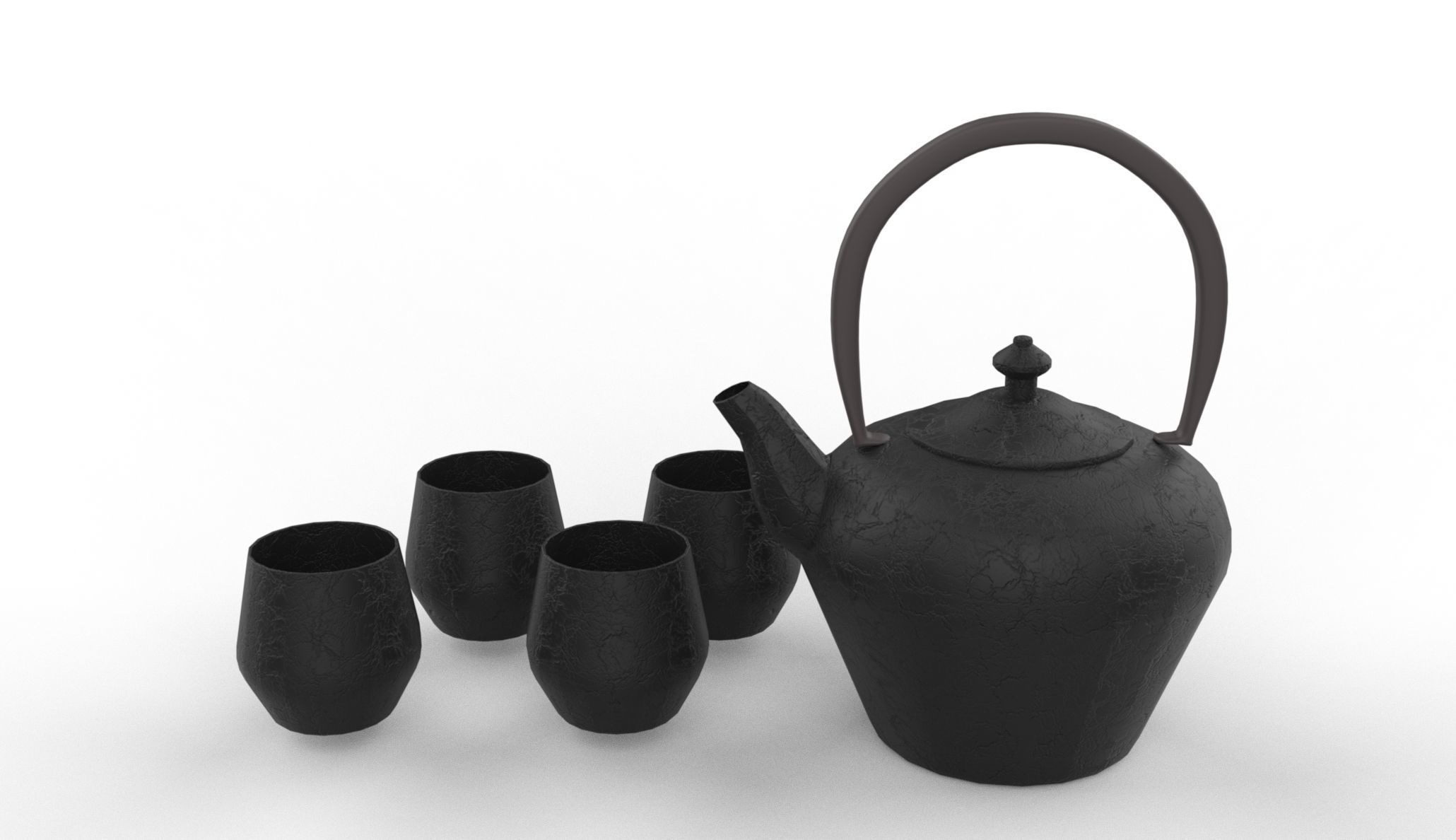 Kettle Pot Tea 3D model_4