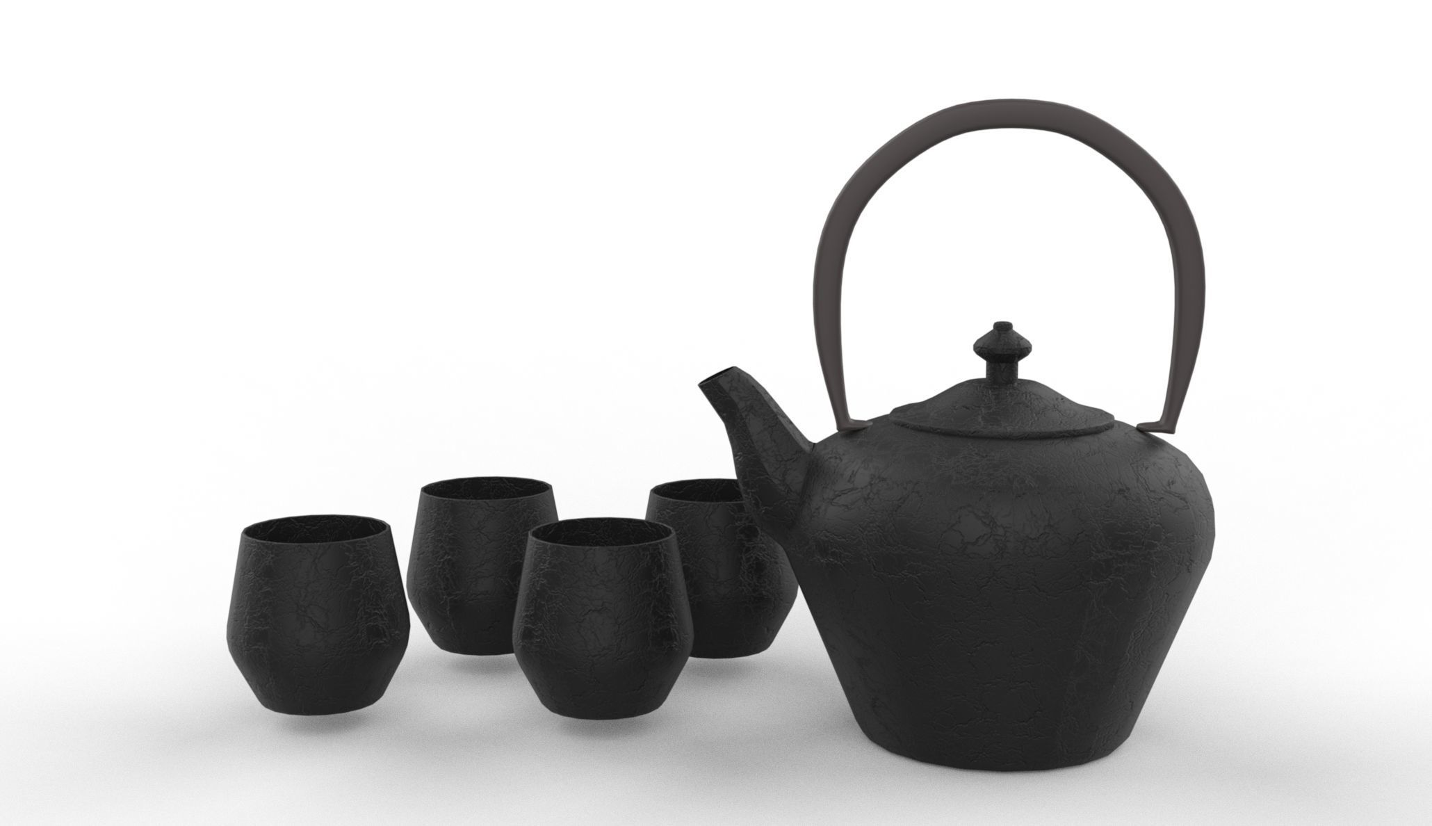 Kettle Pot Tea 3D model_2