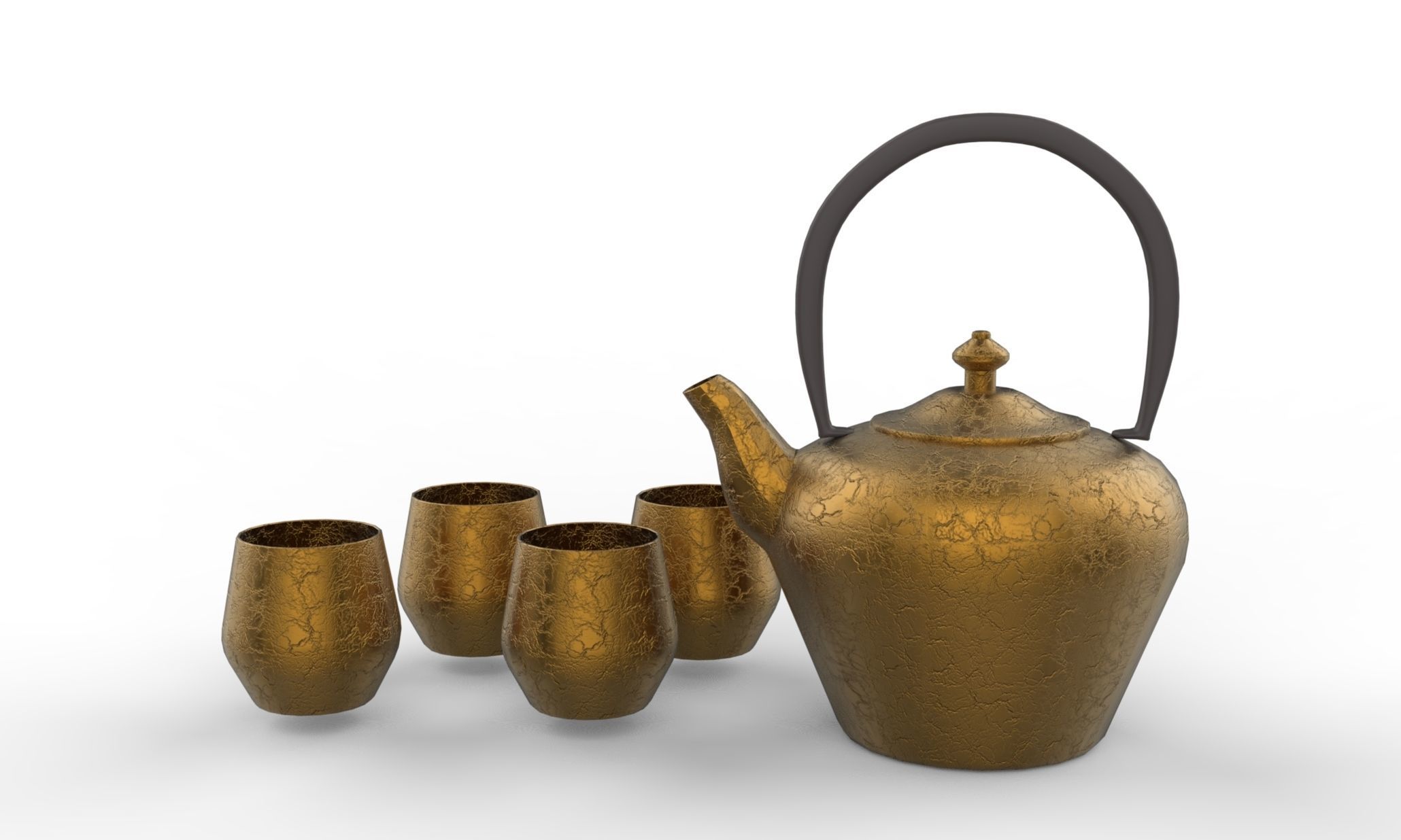 Kettle Pot Tea 3D model_7