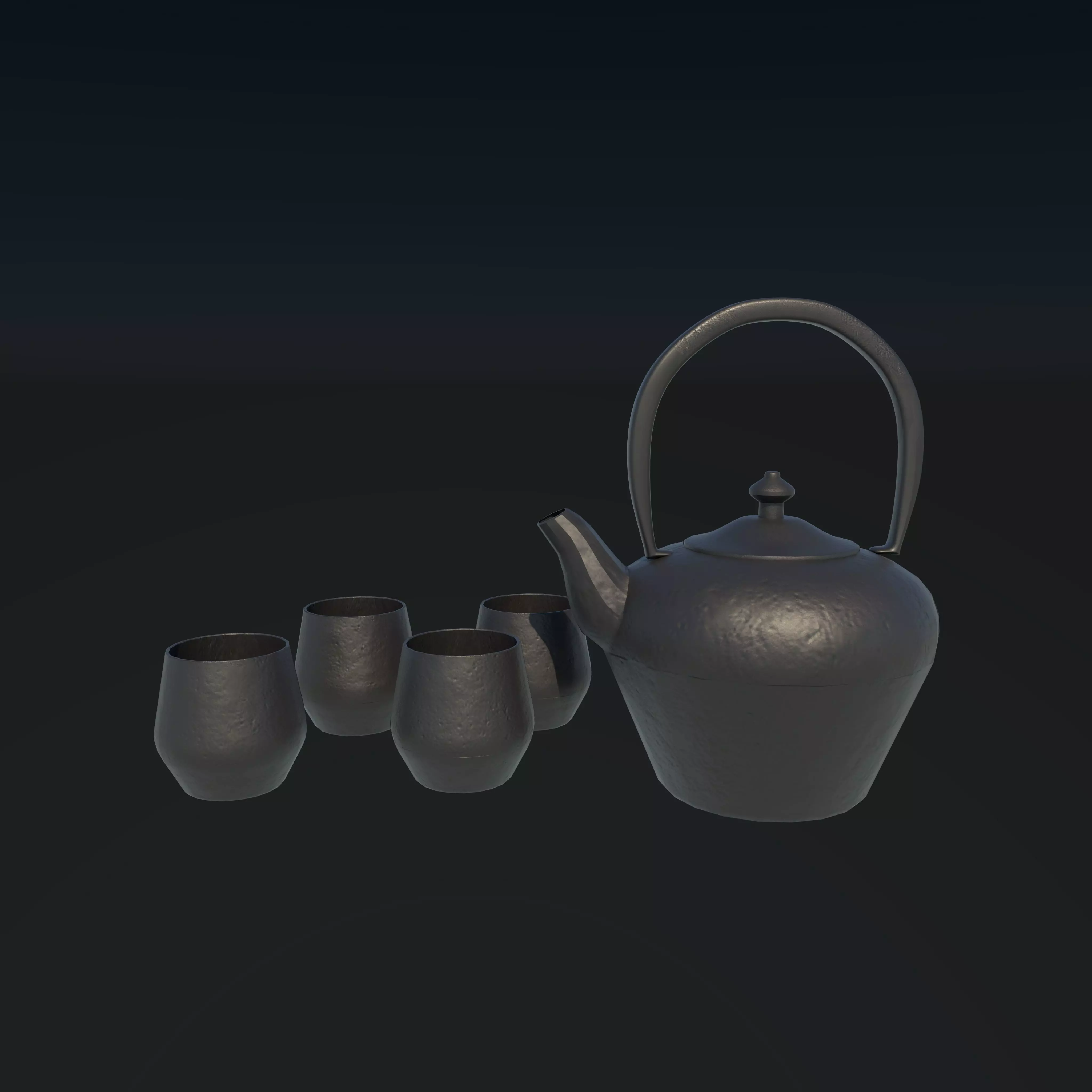 Kettle Pot Tea 3D model_0