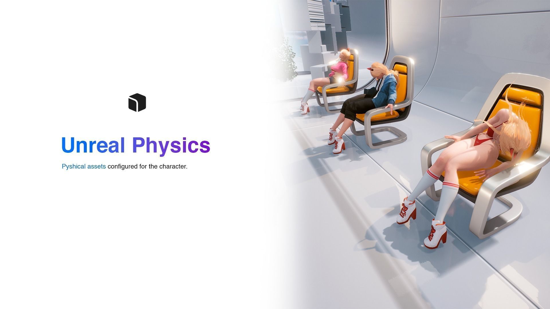 Power - Chainsaw Man - 3D Blender - UE4 Low-poly 3D model_12