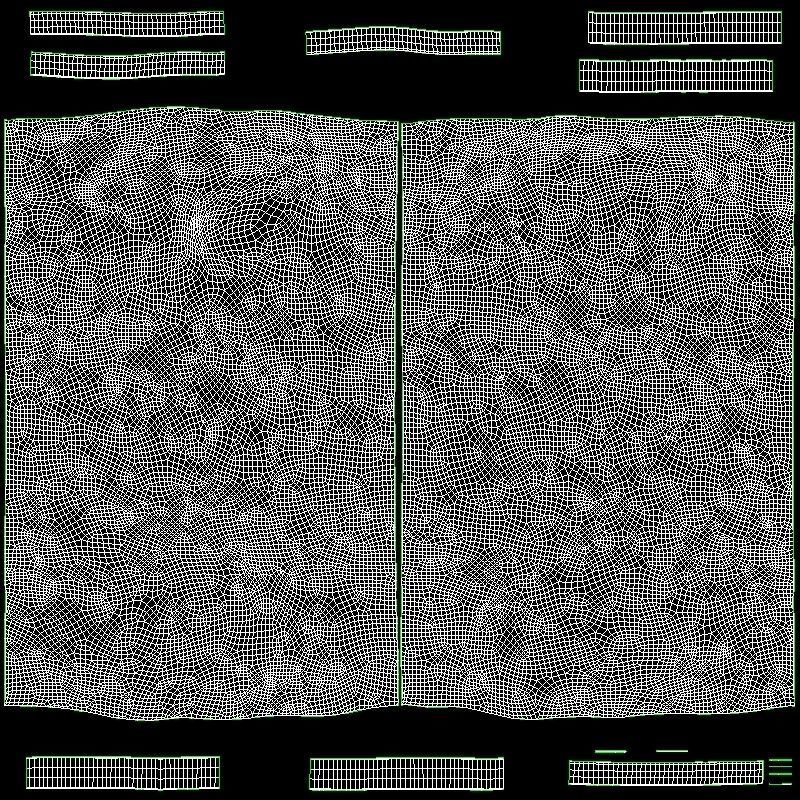 Chips Packet Low-poly 3D model_10