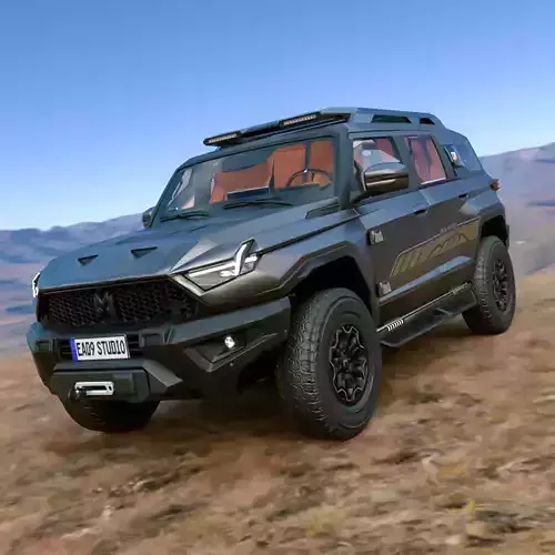 Dongfeng Mengshi M-Hero 2024 3D model
