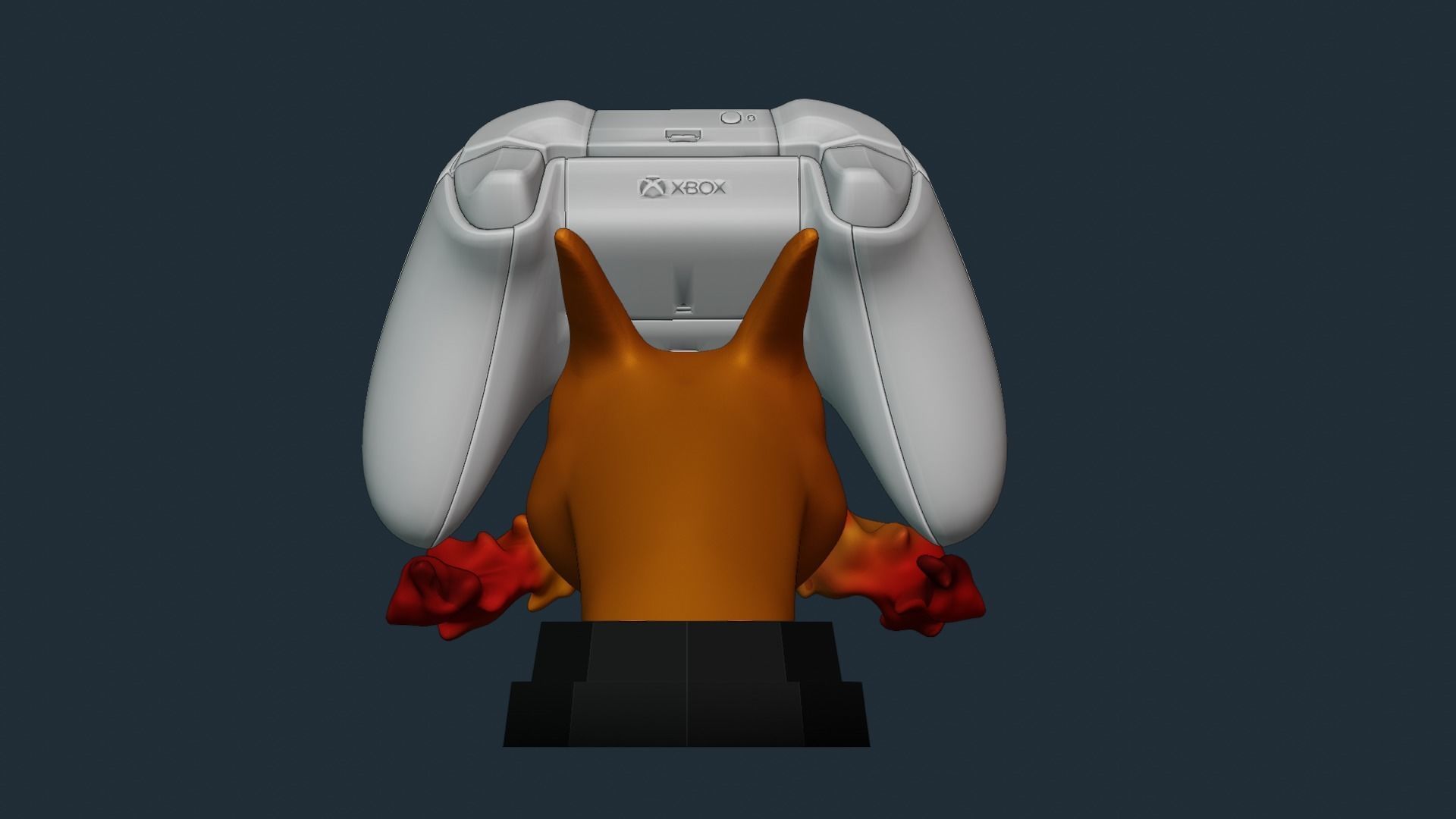 CHARIZARD JOYSTICK STAND - POKEMON 3D print model_2