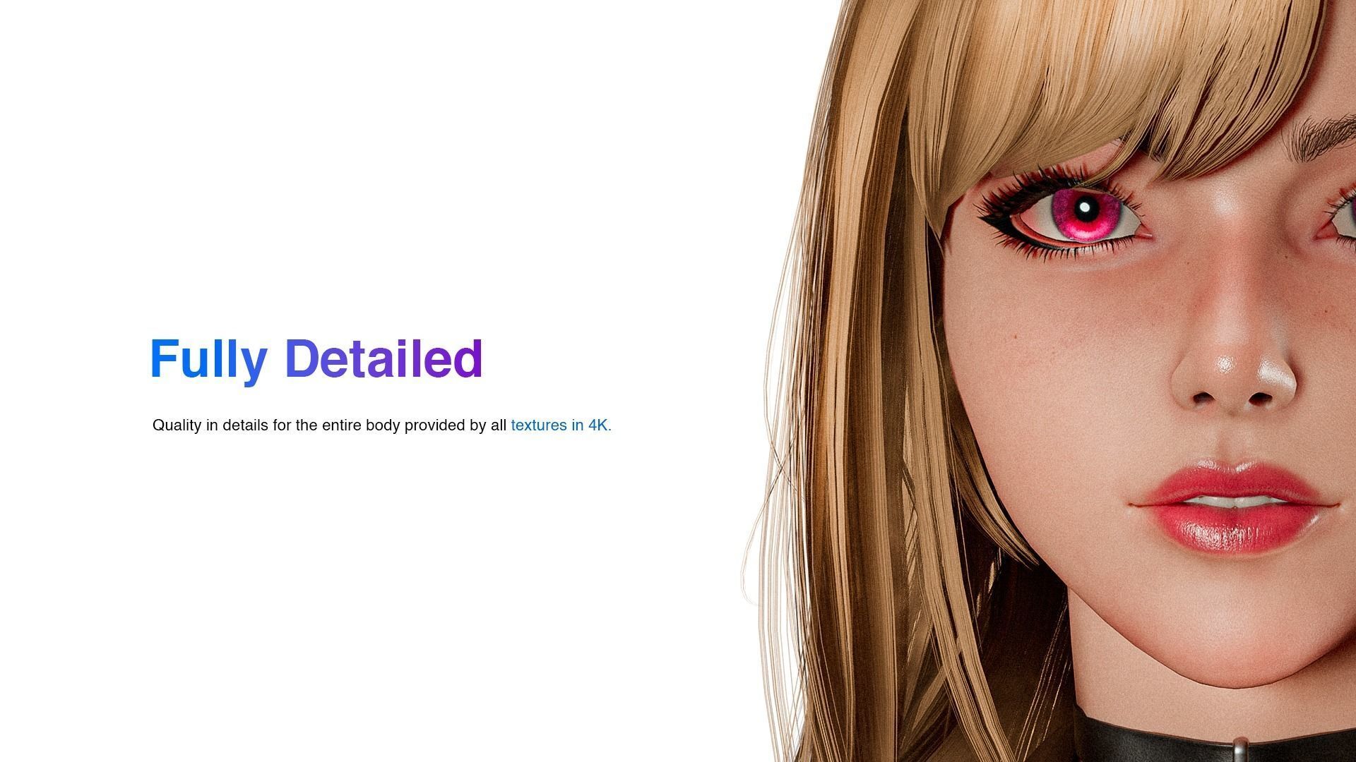 Marin Kitagawa - Game Ready 3D model Low-poly 3D model_2