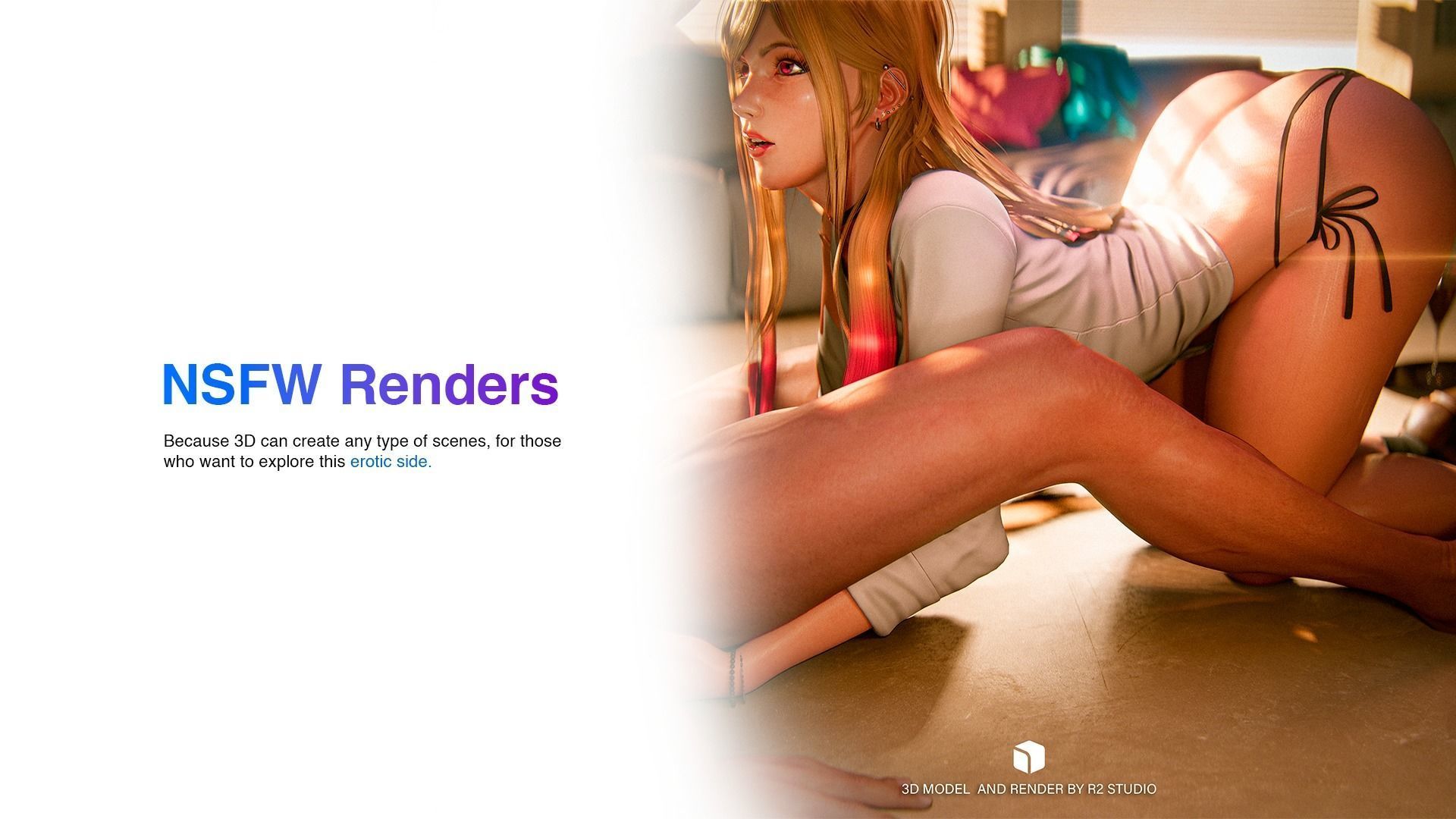 Marin Kitagawa - Game Ready 3D model Low-poly 3D model_10