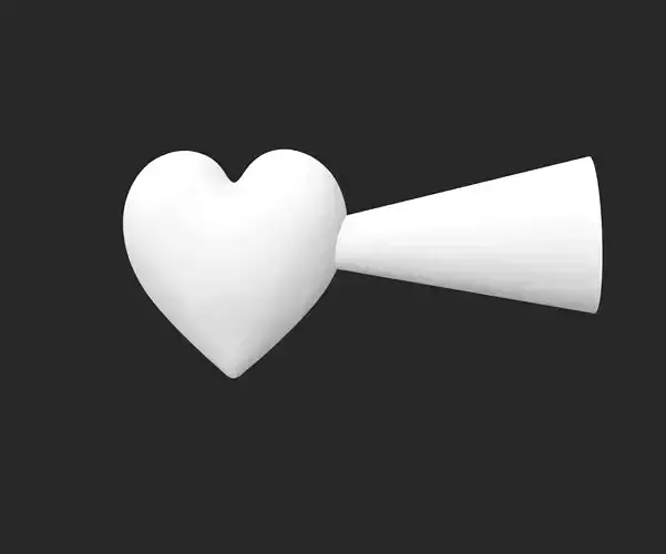 Heart STL for Sand-casting  for Jewellery pendants etc 3D print model