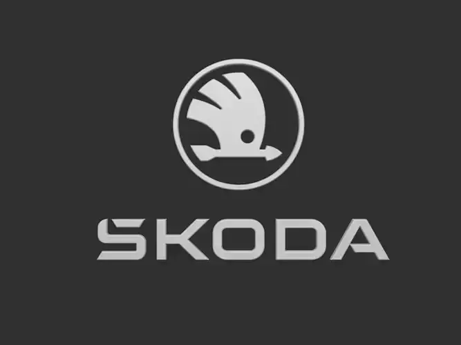 Skoda Logo 3D print model