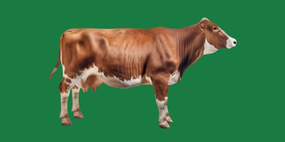 Red Angus Beef Cattle 3D model_18
