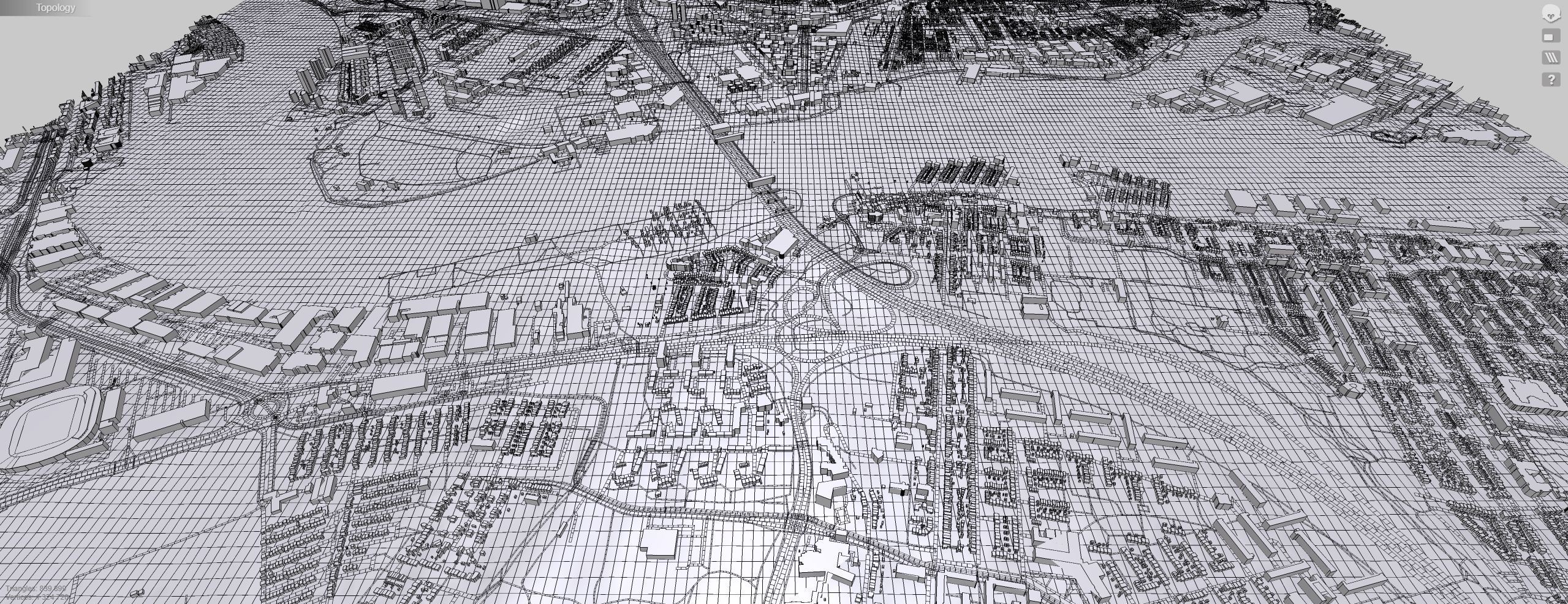 Cityscape Rotterdam Holland 3D model_24