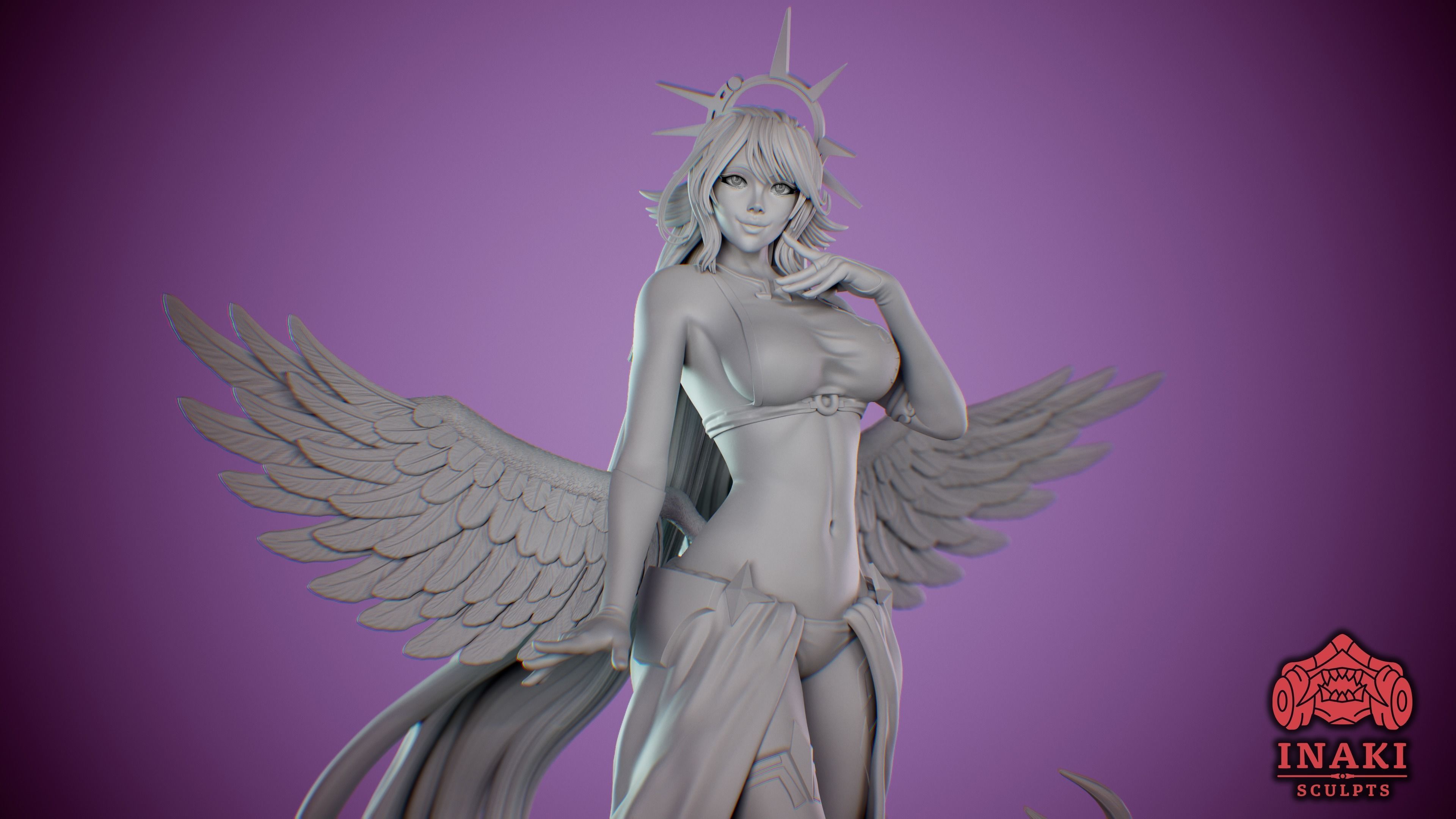 Jibril - No Game No Life 3D print model_3
